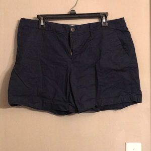Navy blue shorts